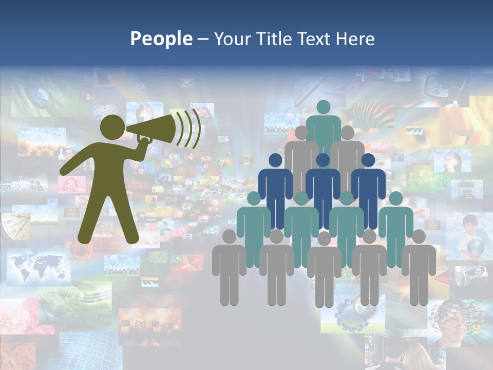 Technology Photography Display PowerPoint Template