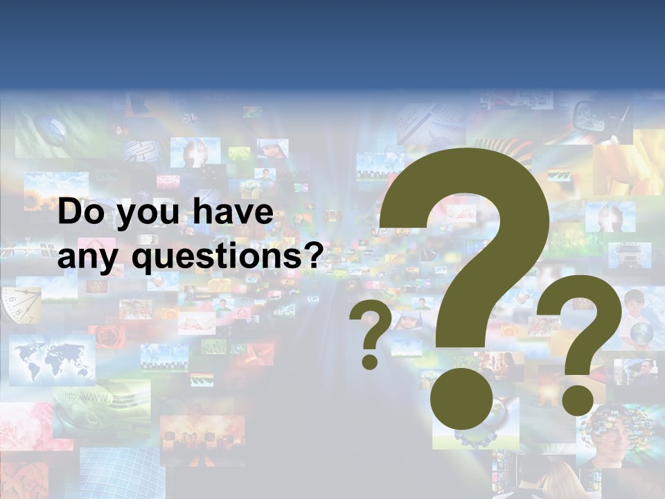 Technology Photography Display PowerPoint Template