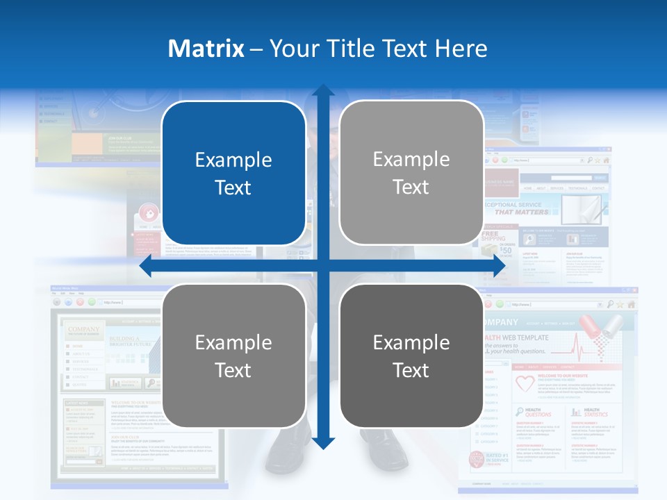 Surfing Page Homepage PowerPoint Template