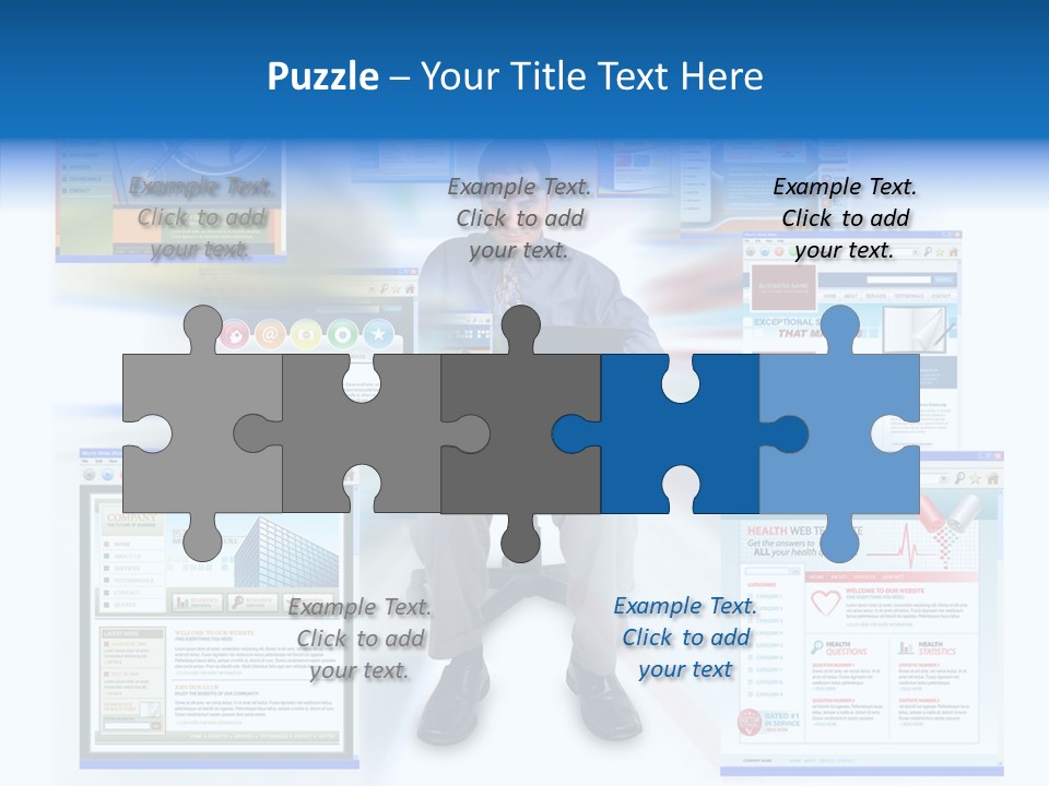 Surfing Page Homepage PowerPoint Template