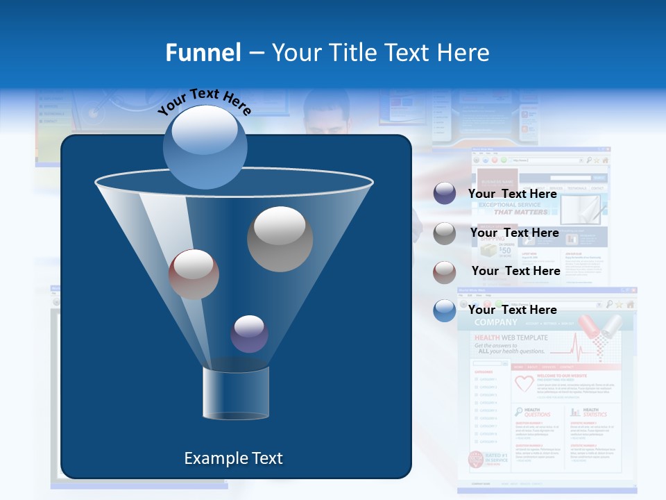 Surfing Page Homepage PowerPoint Template