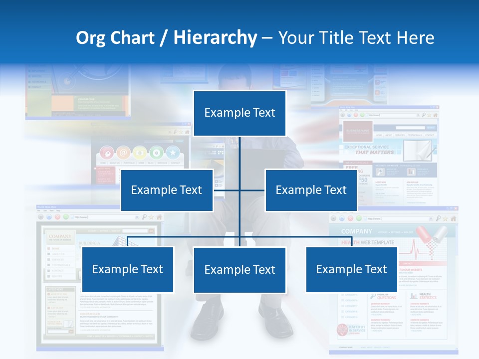 Surfing Page Homepage PowerPoint Template