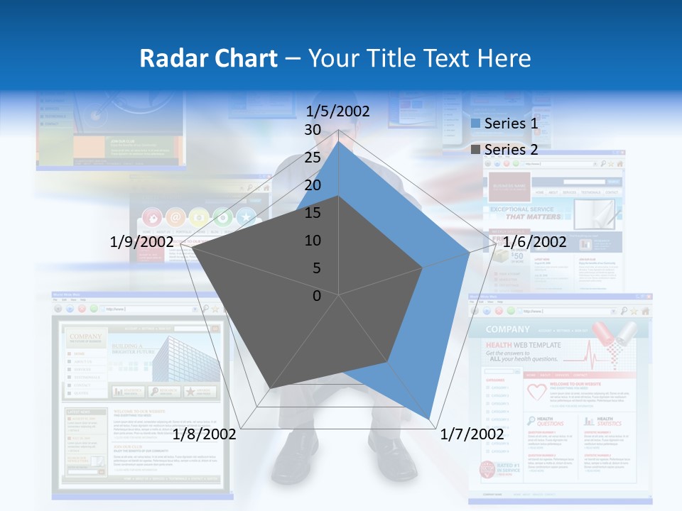 Surfing Page Homepage PowerPoint Template