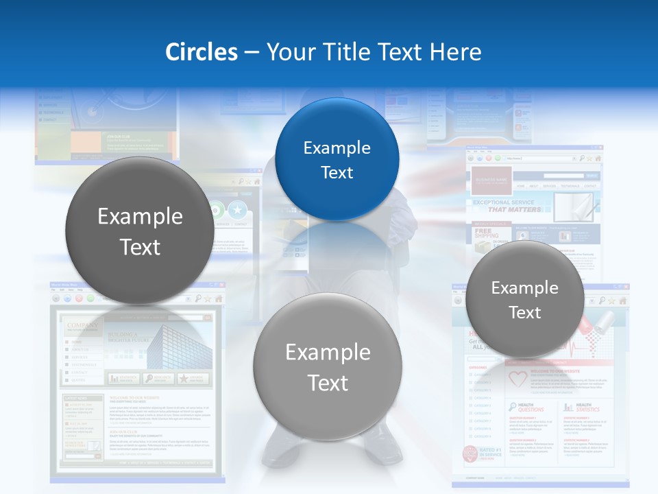 Surfing Page Homepage PowerPoint Template