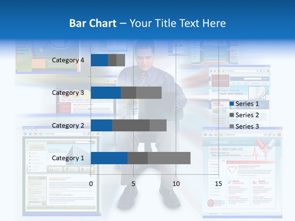 Surfing Page Homepage PowerPoint Template