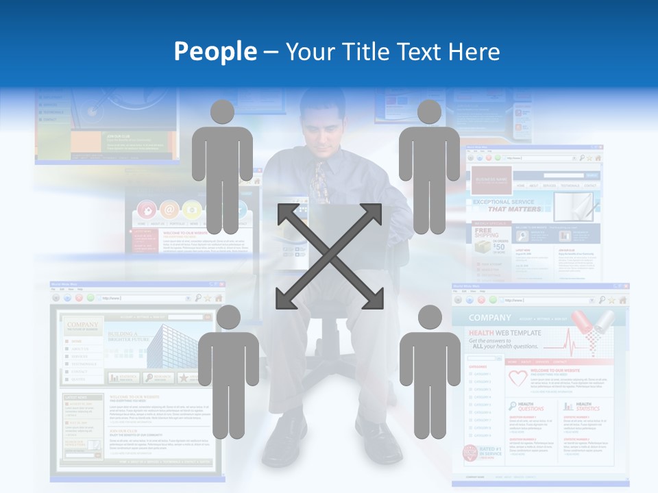 Surfing Page Homepage PowerPoint Template