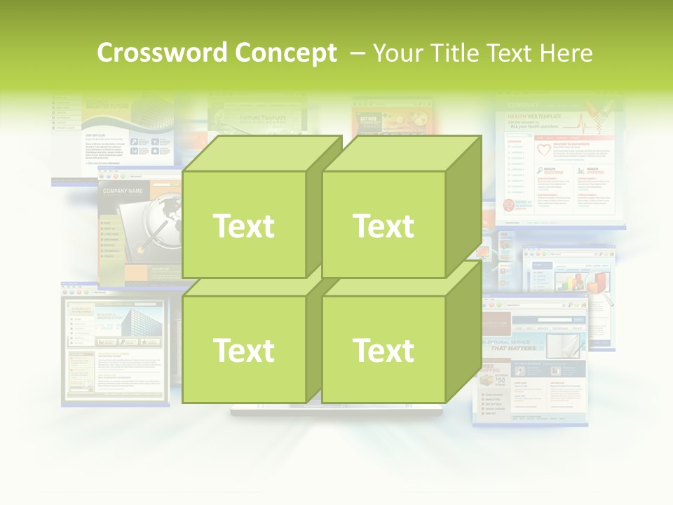 Speed Www Laptop PowerPoint Template