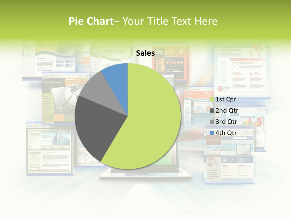 Speed Www Laptop PowerPoint Template