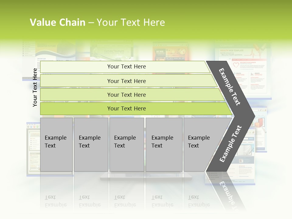 Speed Www Laptop PowerPoint Template