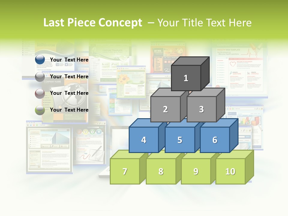 Speed Www Laptop PowerPoint Template