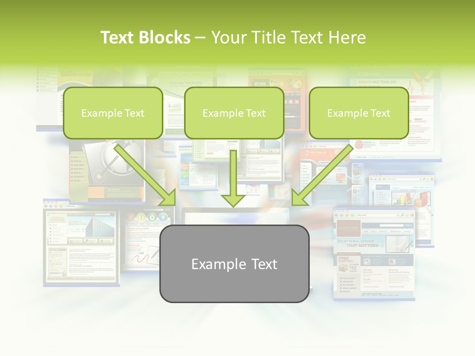 Speed Www Laptop PowerPoint Template