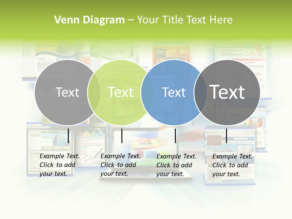 Speed Www Laptop PowerPoint Template
