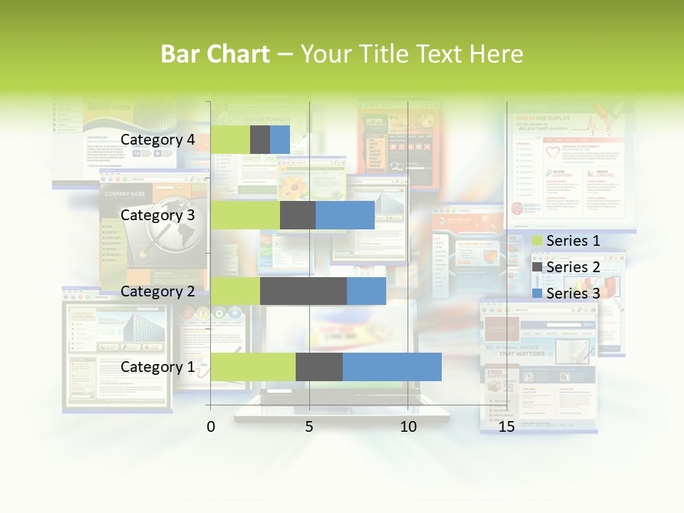 Speed Www Laptop PowerPoint Template