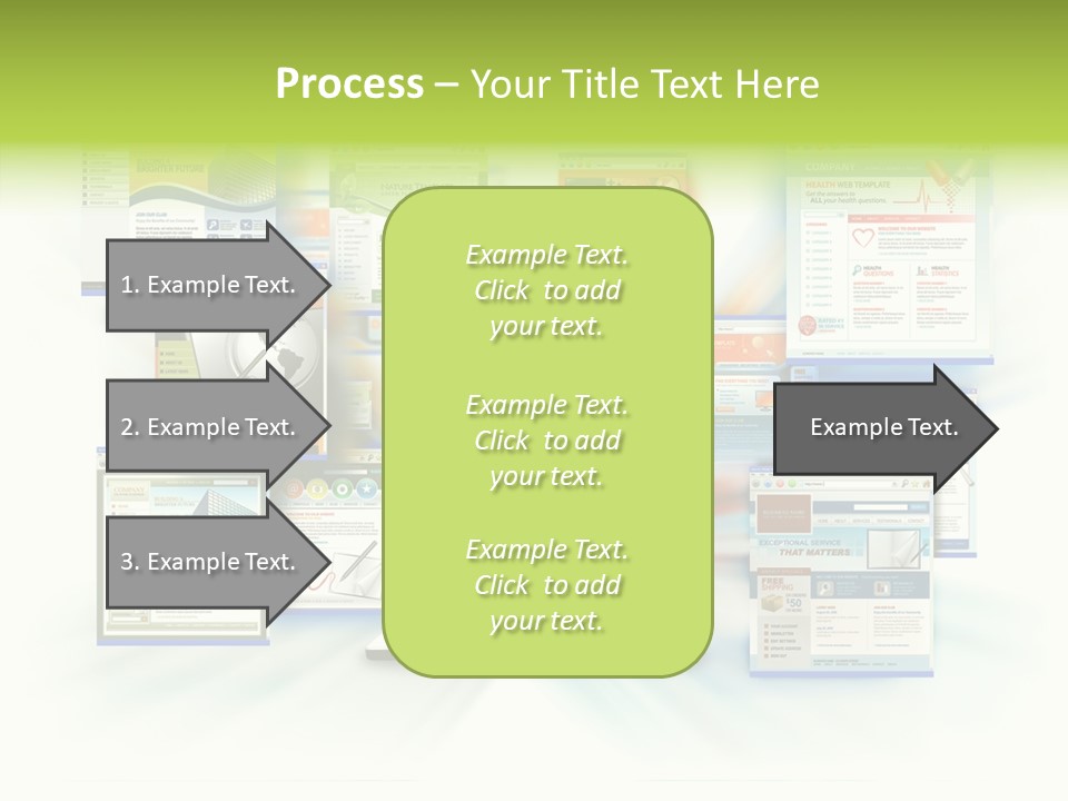 Speed Www Laptop PowerPoint Template