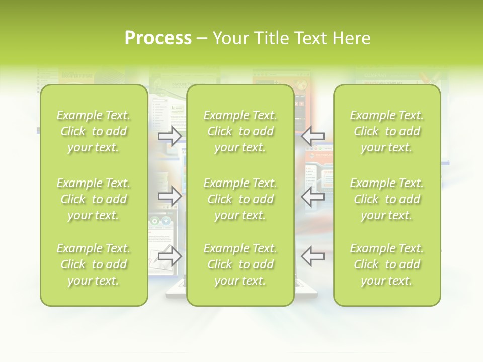 Speed Www Laptop PowerPoint Template