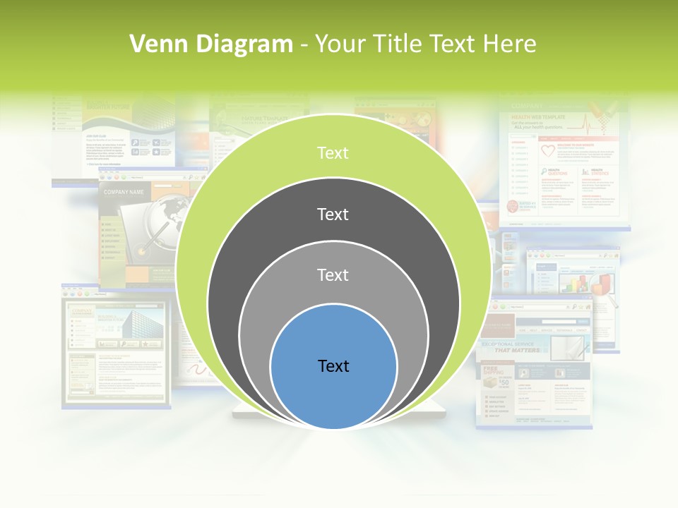 Speed Www Laptop PowerPoint Template