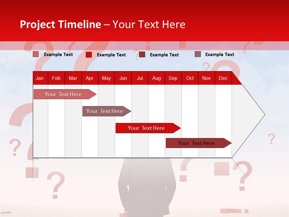 Mark Clouds Solution PowerPoint Template