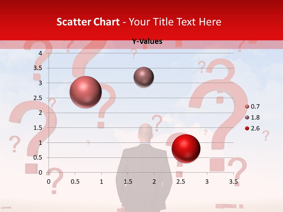 Mark Clouds Solution PowerPoint Template