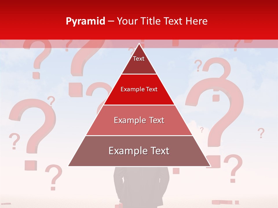 Mark Clouds Solution PowerPoint Template
