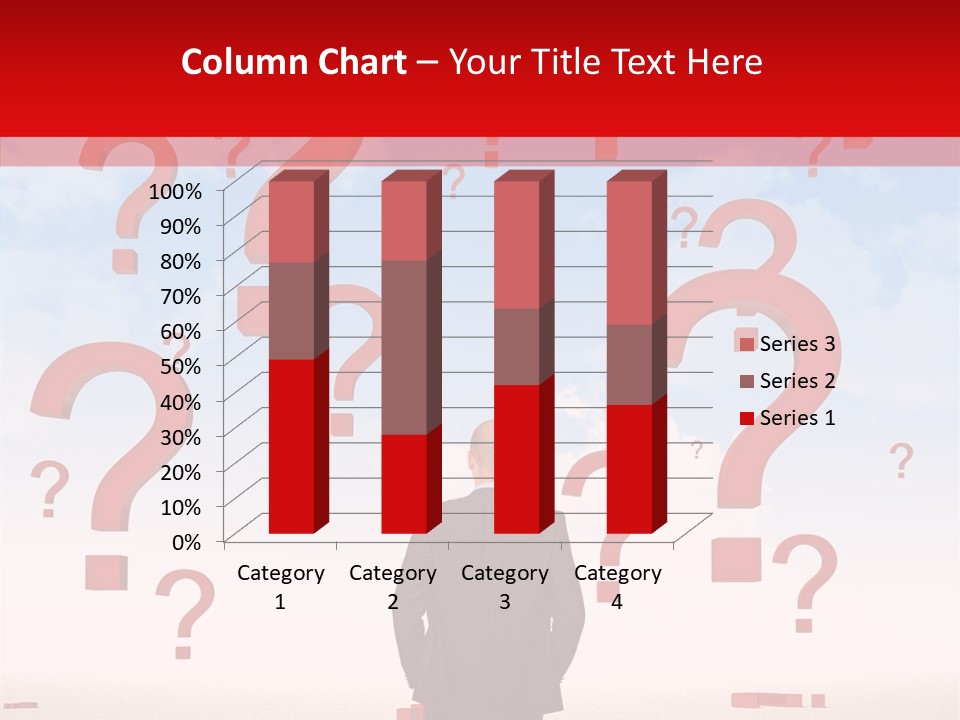 Mark Clouds Solution PowerPoint Template