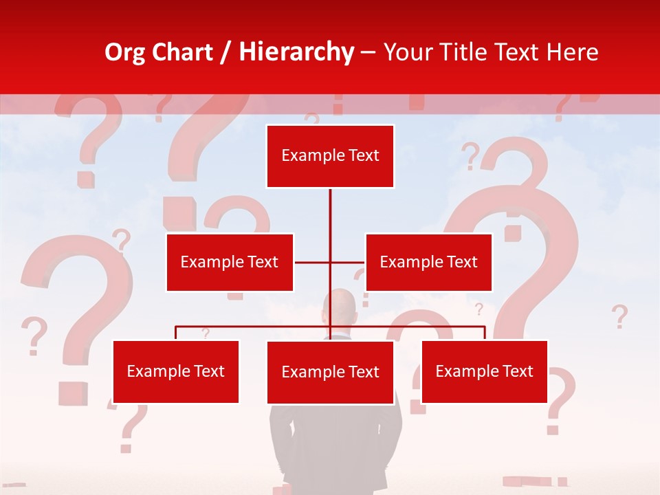 Mark Clouds Solution PowerPoint Template