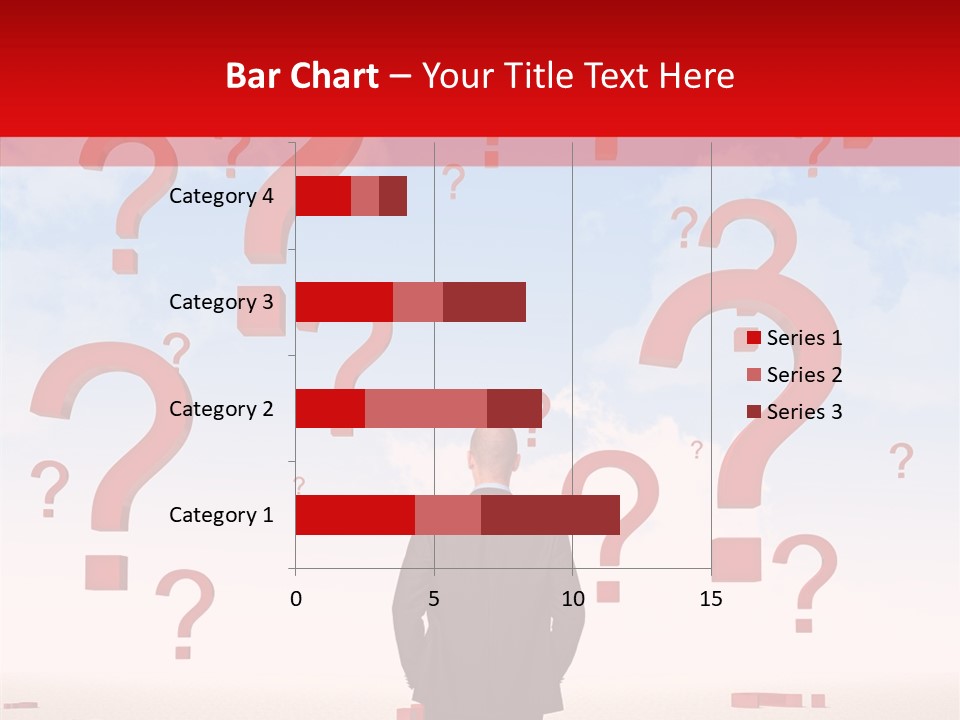 Mark Clouds Solution PowerPoint Template