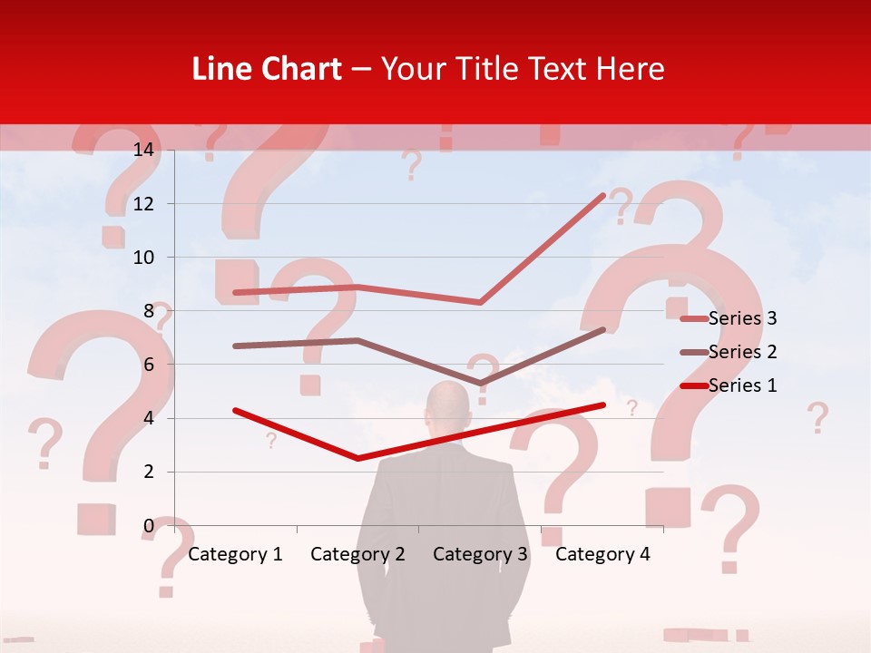 Mark Clouds Solution PowerPoint Template