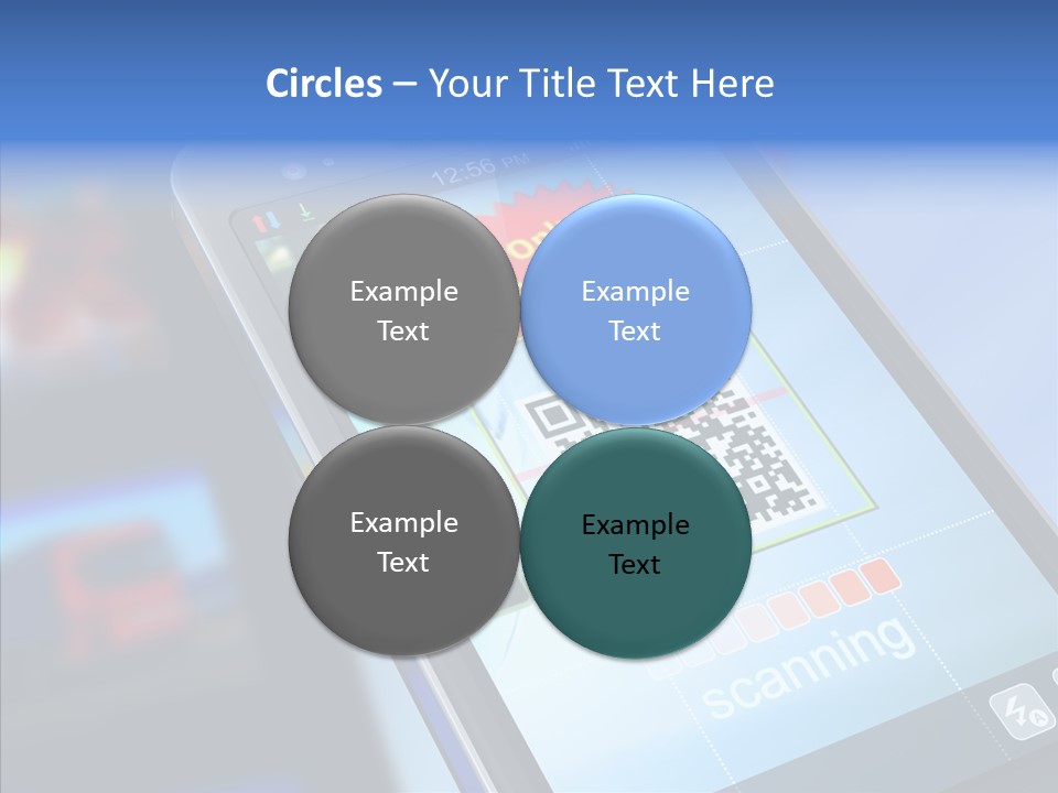 Communication Concept Scan PowerPoint Template