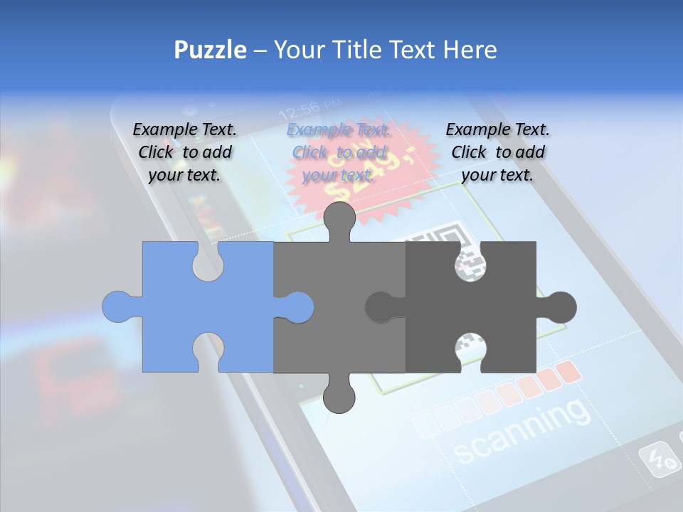 Communication Concept Scan PowerPoint Template