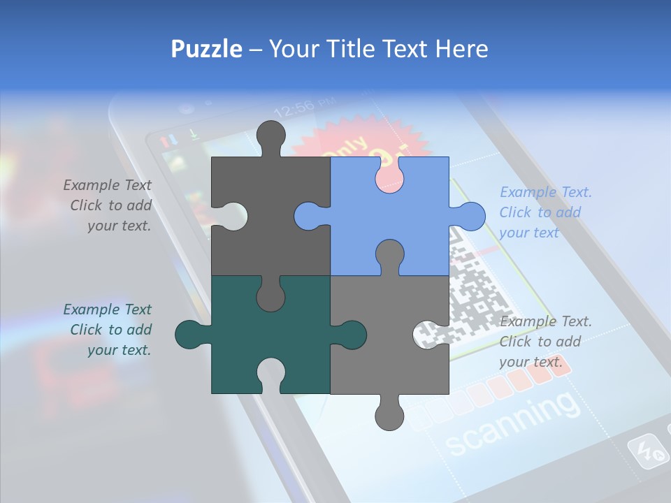 Communication Concept Scan PowerPoint Template