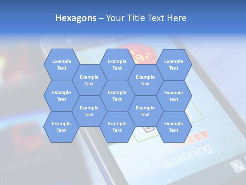 Communication Concept Scan PowerPoint Template