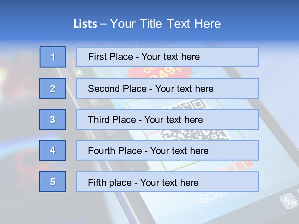 Communication Concept Scan PowerPoint Template
