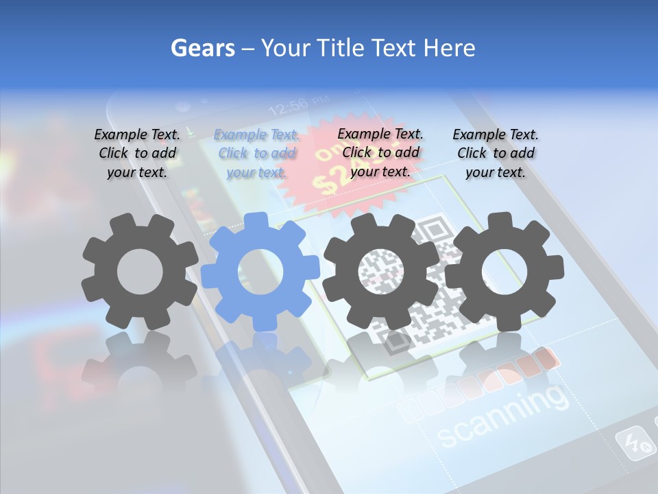Communication Concept Scan PowerPoint Template