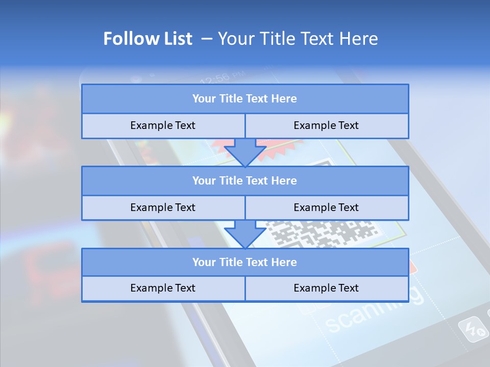 Communication Concept Scan PowerPoint Template