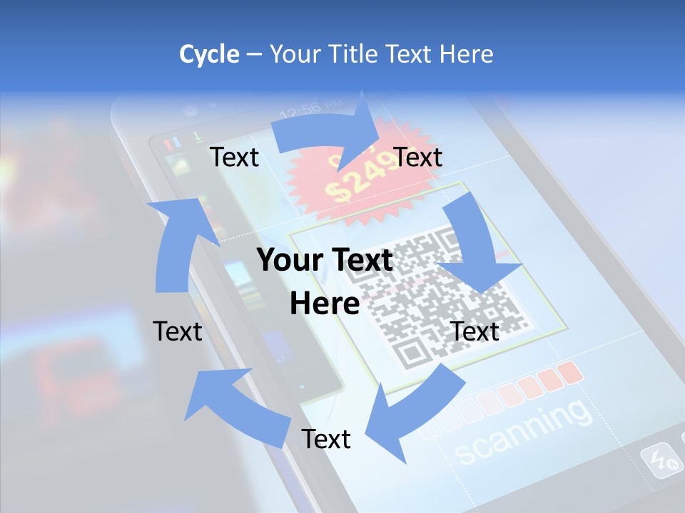 Communication Concept Scan PowerPoint Template