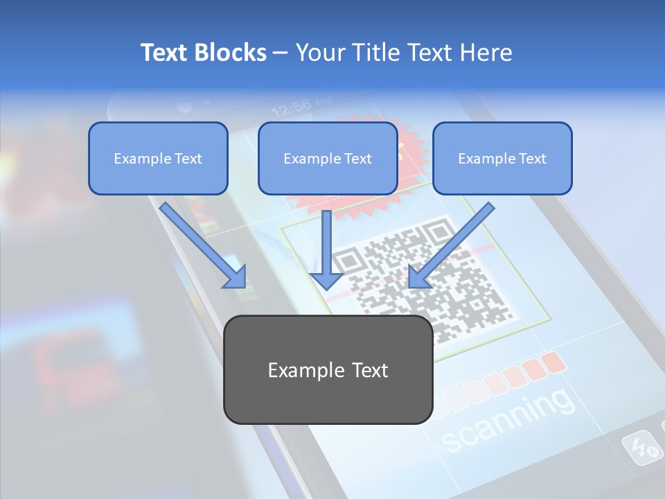 Communication Concept Scan PowerPoint Template