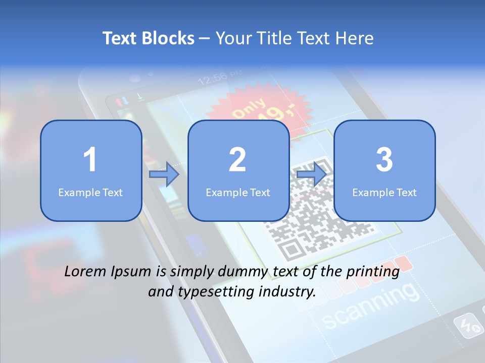 Communication Concept Scan PowerPoint Template