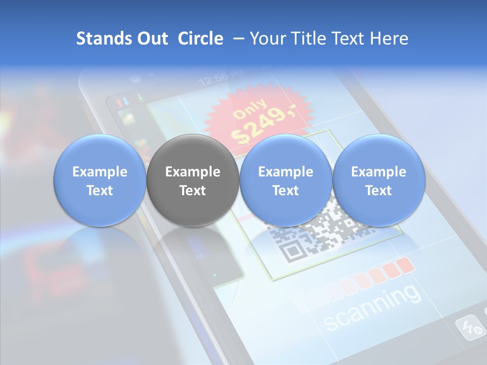 Communication Concept Scan PowerPoint Template