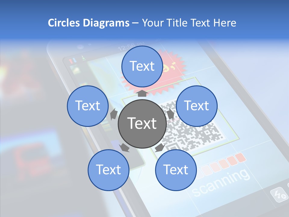 Communication Concept Scan PowerPoint Template