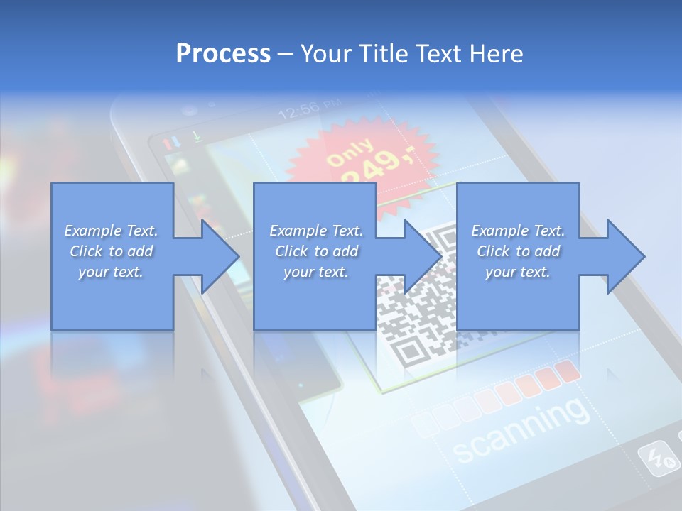Communication Concept Scan PowerPoint Template