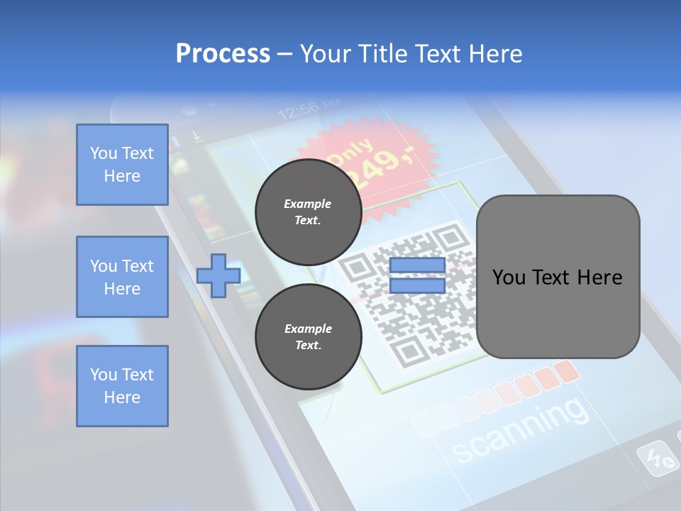 Communication Concept Scan PowerPoint Template