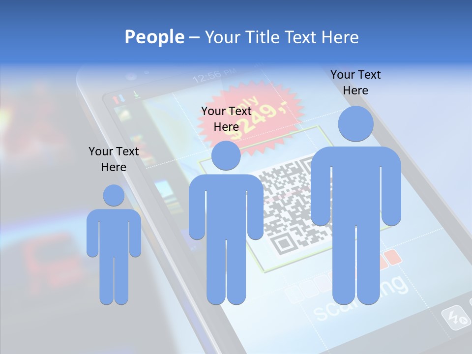 Communication Concept Scan PowerPoint Template