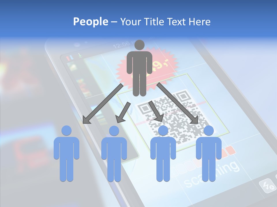 Communication Concept Scan PowerPoint Template