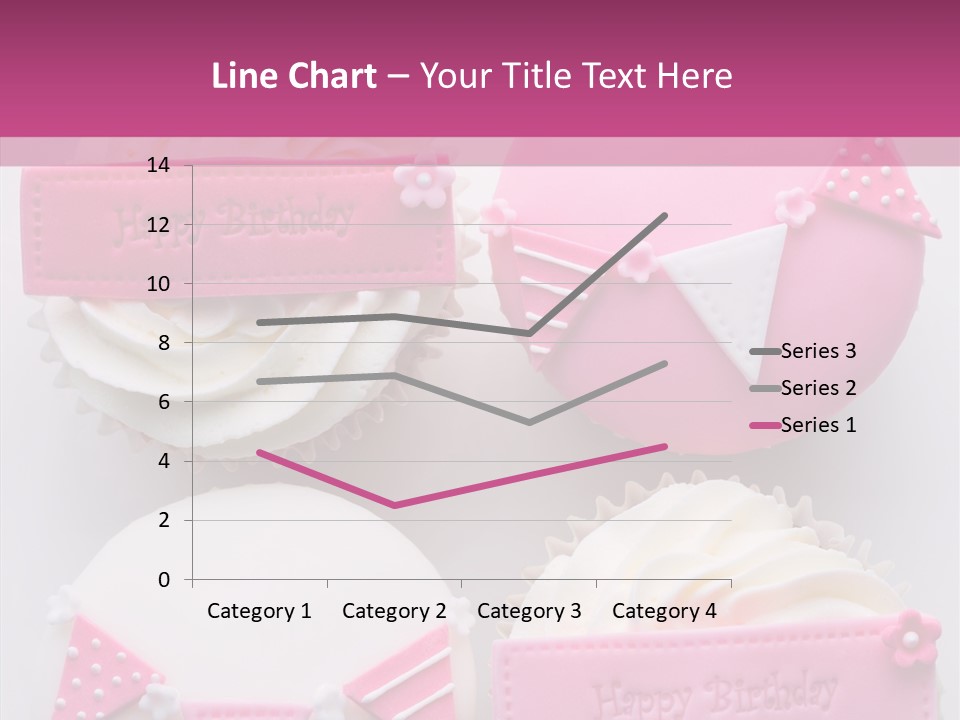 Buttercream Bunting Frosted PowerPoint Template
