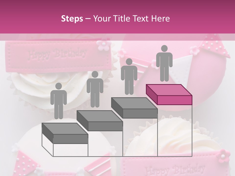 Buttercream Bunting Frosted PowerPoint Template