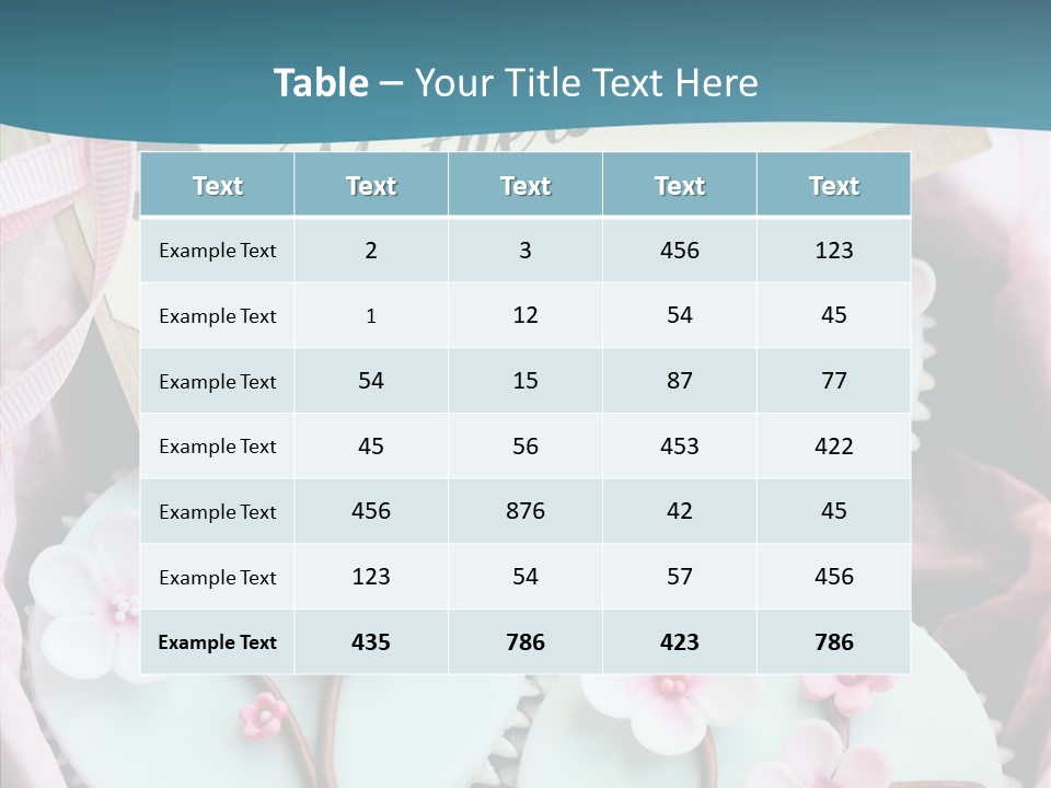 Food Box Nobody PowerPoint Template