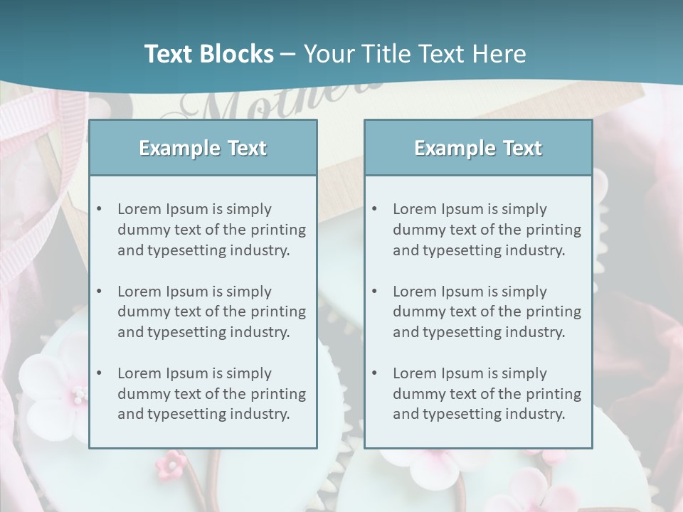 Food Box Nobody PowerPoint Template