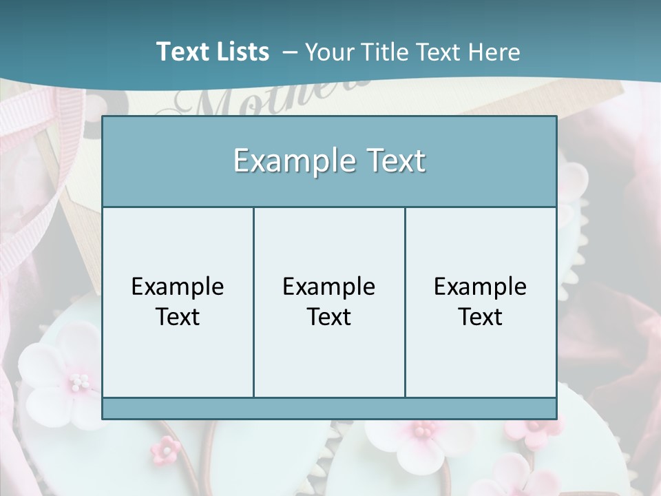 Food Box Nobody PowerPoint Template