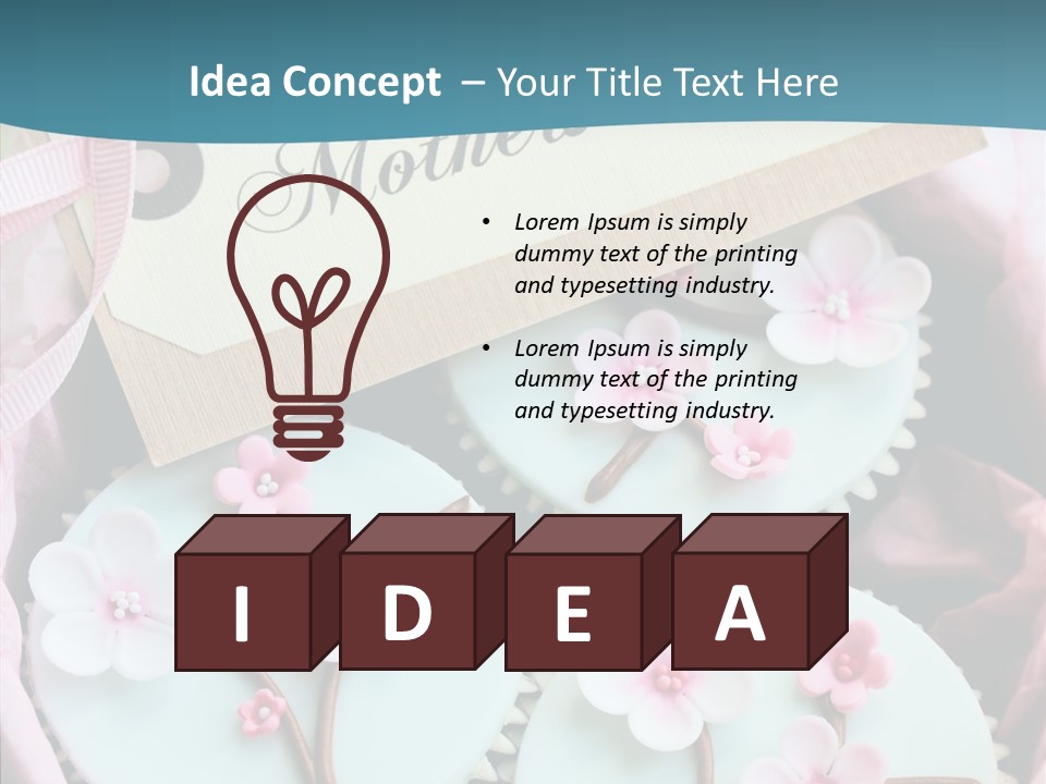 Food Box Nobody PowerPoint Template