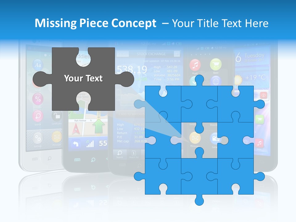 Icon Wifi Networking PowerPoint Template